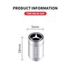 4pcs Creative New Anti Theft Valve Tire Cap Sport For Mercedes Benz W212 W213 W205 W177 W247 W176 X253 etc Auto Accessories