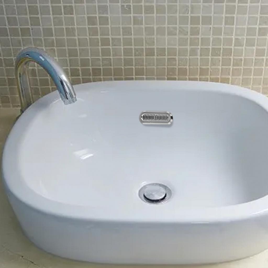 Commercial Space Use ABS Plastic Trim Overflow Covers Sink Trim Covers