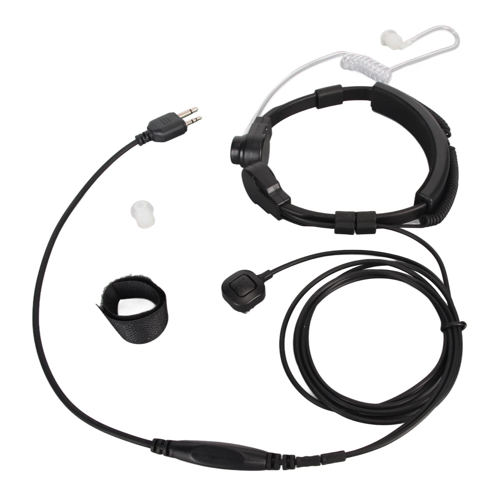 

Гарнитура с микрофоном на горле, акустической трубкой и пальцевой PTT для Alan Midland LXT600VP3 LXT500VP3