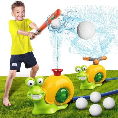 Warm Season Outdoor Spray Snails Featuring Baseballs Rotating Sprinkler Lawns Playing Water Parent-child Interactive Playthings