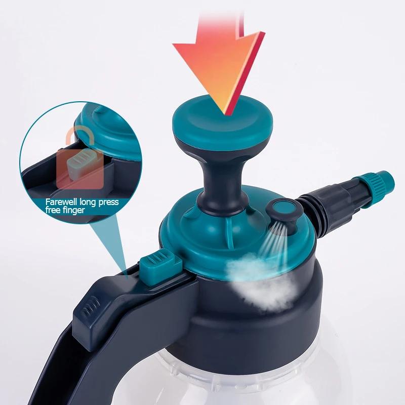 2L Hand Pressure Sprayer Portable Disinfection Water Sprayer Air Pump Bottle Garden Disinfection Watering Irrigation Can