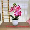 Botanical Phalaenopsis Faux Fake Flower Props For Bridal Events And Party Decor