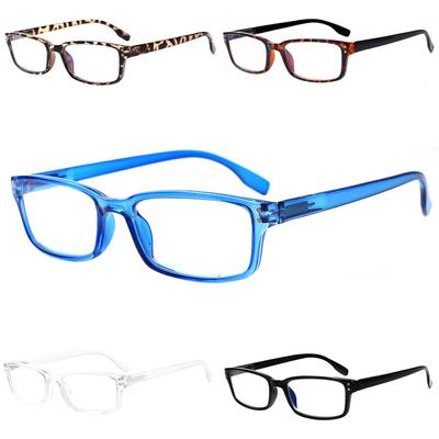 TUREZING Reading Glasses Spring Hinge Blue Light Blocking HD Lenses for Men and Women Prescription Eyeglasses