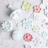 3/4 Pieces Peach Blossom Shape Biscuit Cutters Cookie Stamps Plunger Cutter Fondant Molds Embossing Spring Mold Baking Tool