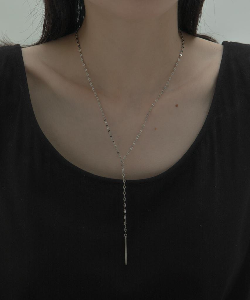 Novice Tokyo Chain Long Choker / Silver