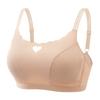 Women Heart Hollow Out Bra Breathable Gathered Bra