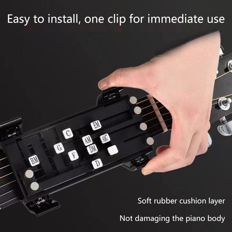 Guitar Aid Chords Trainer Guitar Chord Presser Guitar Starter Learning Tool Guitar Learning Aid Tool Accessories