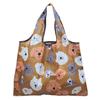 Eco Bagdog Pattern3 typesDachshunddog Facecolorfulbrownhorizontalfoldablelarge Sizelarge Capacitydogcompactshoulder Baghandheldshopping Bagmy Bagsub