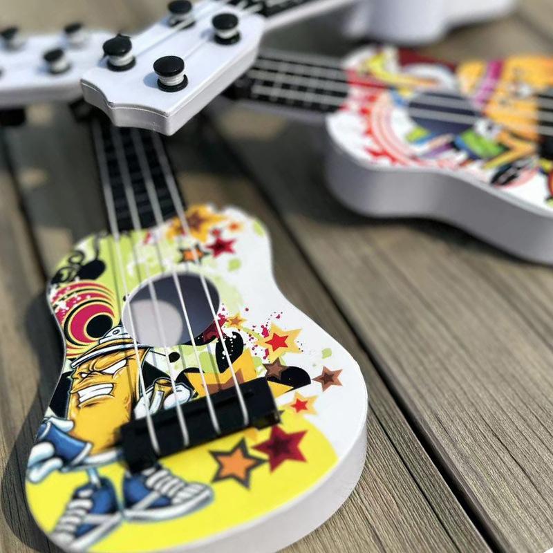 1Pc 4 String Mini Guitarra Musical Gifts Instruments Early Education Toys For Beginners Kids Children 21 Inch Ukulele