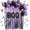 Halloween Themed Party Ghost Balloon Chain Simple Decoration Bat Decoration Set Decoration Set