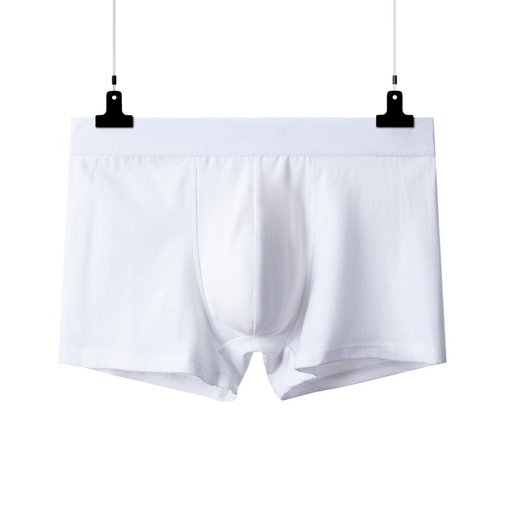 Weiße Unterwäsche Herren Boxershorts Baumwolle Schlüpfer Höschen Homme Unterhose für Paare Sexy Unterwäsche Unterhose