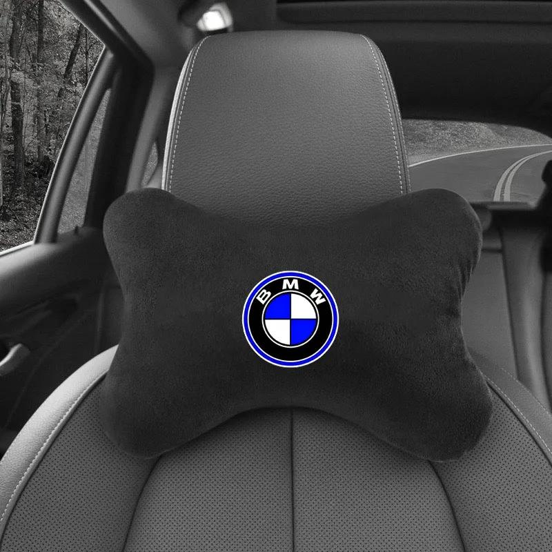 TXMM8 2025 Hot Car Headrest Cover Auto Seat Cover Head Neck Rest Pillow for BMW M E46 E39 E90 E36 E60 E34 E30 X5 E92 G30 Car Accessori