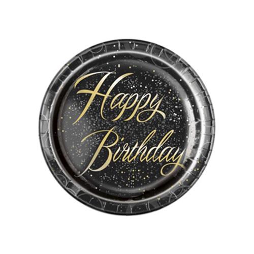 Unique Party Glitz bursdagsfest tallerkener