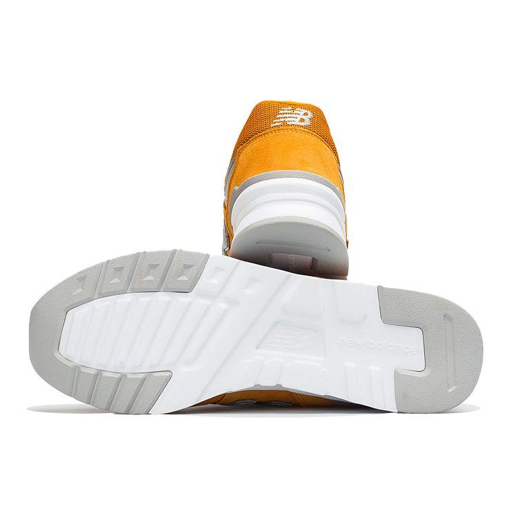 New Balance Nb 997 Classic Low Top Marathon Running Shoes Unisex sneaker Yellow Orange CM997HCF