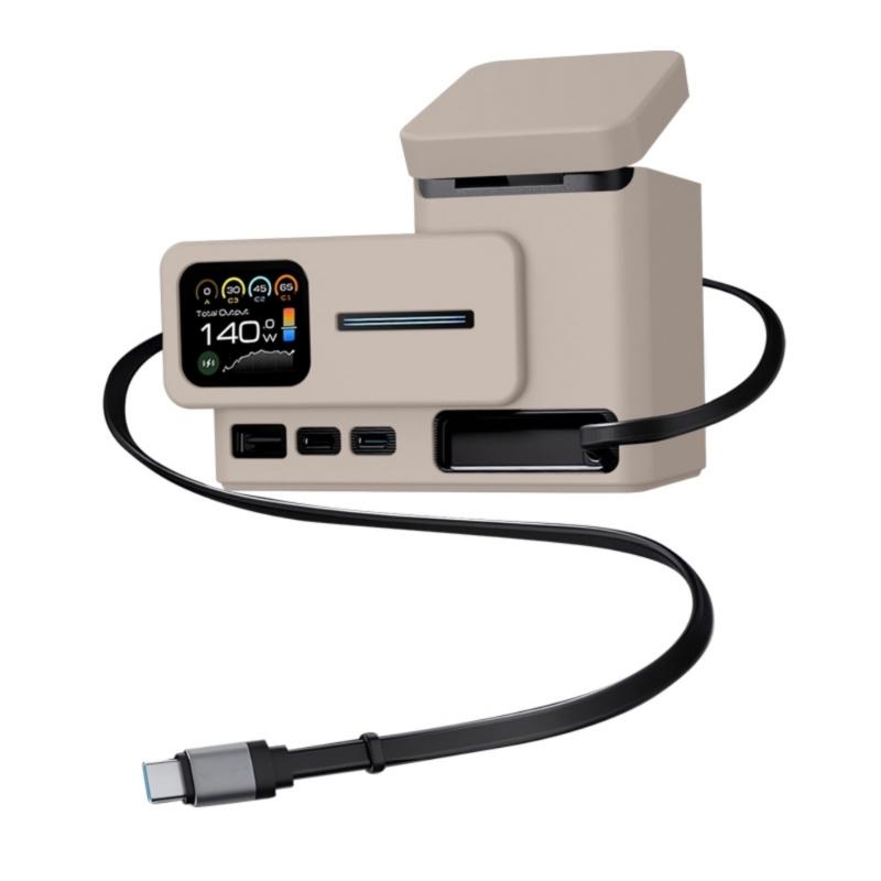 

Silicone Cover for No.15 Super Power Station Case Accurate Openings Shell for Uninterrupted Charging Button Use серый