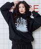 Fade Lettering Hoodie_Black