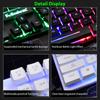 KM320 Keyboard And Mouse Set Waterproof Luminous Game Backlit Keyboard