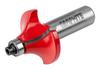 Shape milling cutter with bearing, rounding, HM, 34.9 x 15.4 mm, 8 mm shank