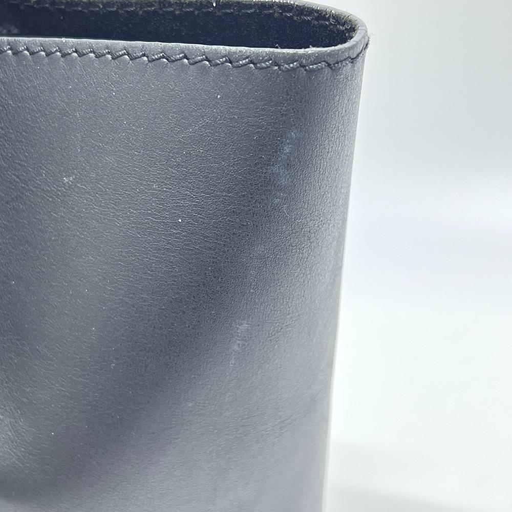 CELINE Luggage medium Bag Hand Bag Tote Bag Leather Black/gray