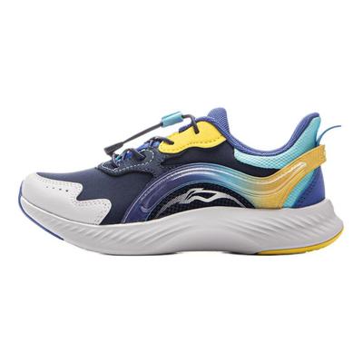 Li Ning Kids Sports Lifestyle Fashion Comfortable Versatile Shock Absorption Rebound Low-Top Casual Shoes Kids Sneaker YKNV048-15