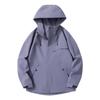 Unisex Lightweight Outdoor Windproof Waterproof Jacket Gore-Tex Fabric Breathable Hiking Raincoat With Hood