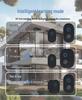 Long-Range Home Wireless Doorbell with Dual Receivers and Remote Control for Seniors