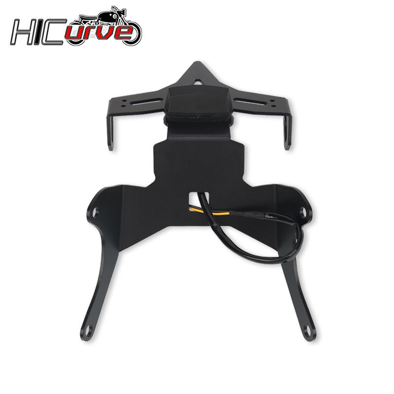 Motorcycle LED Tail Tidy Fender Eliminator Registration License Plate Holder For HONDA CBR650R CB650R CBR CB 650R 2021-2024