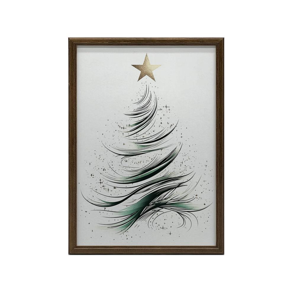 Christmas Glow Christmas Glow, 70X100 Cm, Unframed, Premium Canvas On Stretcher