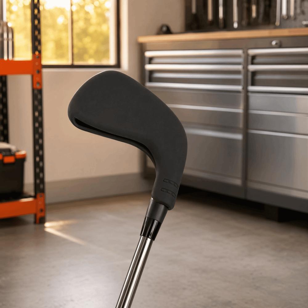Washable Club Head Cover Elastic Silicone Club Cover Durable Iron Club Head Cover  Tournament Use