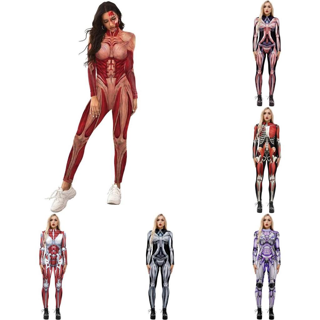 European Fantasy Cosplay Jumpsuit With Milk Silk For Stage Performances And Costume Parties