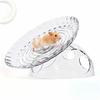 Quiet Hamster Running Wheel Flying Saucer Hamster Wheel with Hideout 2-in-1 Stable Safe Hamster Exercise Wheel for Gerbils Chinchillas Small Pets