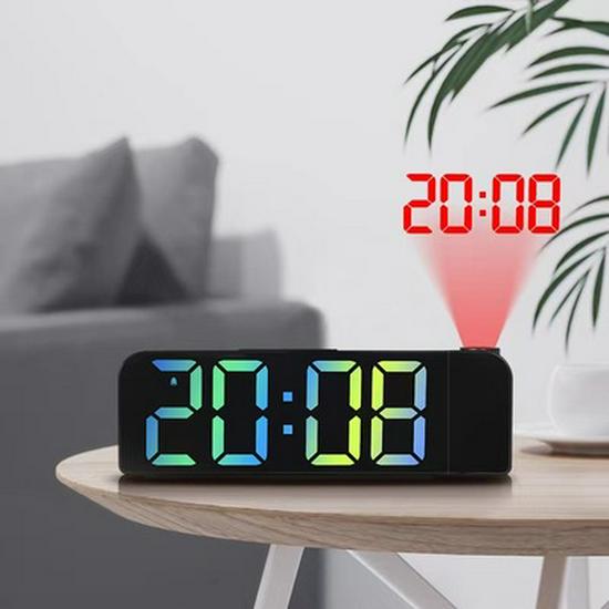 LED Acrylic Countdown Timer Gym Wall Clock - Large Decorative Hanging Electronic Clock for Living Room