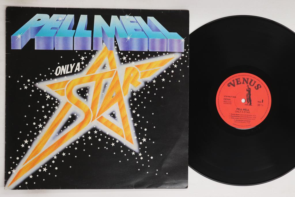 LP Record PELL MELL - Only A Star V78PMF1006 VENUS 1978 Germany Rock Used