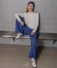 SSIN AND LEE (W) Active Long Sleeve Jersey Top Ivory