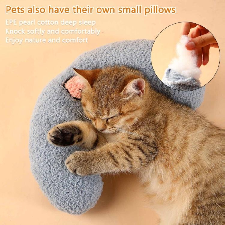 Dog Plush Chew Toys Puppy Pillow for Medium Dogs Upper Spine & Calming Support