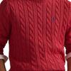 Polo Ralph Lauren FW25 Regular Fit Zopfmuster Baumwolle Rundhals Langarm Pullover Herrenpullover 710775885-525