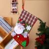 Medium Size Cartoon Santa Claus Sock Pendant Christmas Stocking Pendant Christmas Tree Pendant