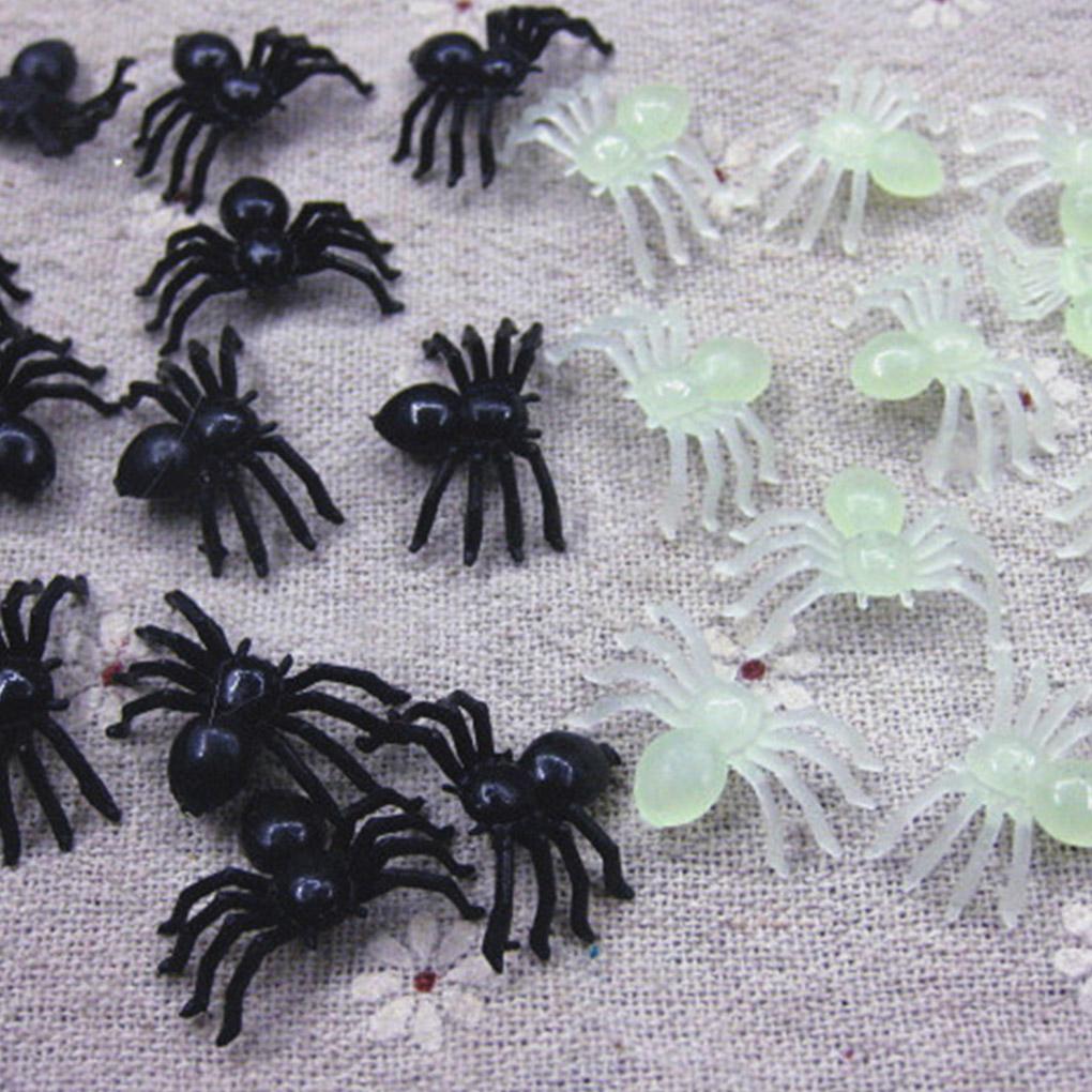 Spider Black Toys Halloween Small Funny Joke Prank Props Party Gifts