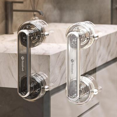 1Pcs Suction Cup Door Plastic Handle for Bathroom Glass Door Sliding Door Refrigerator Cabinet Toilet Seat Cover Non Slip Grip