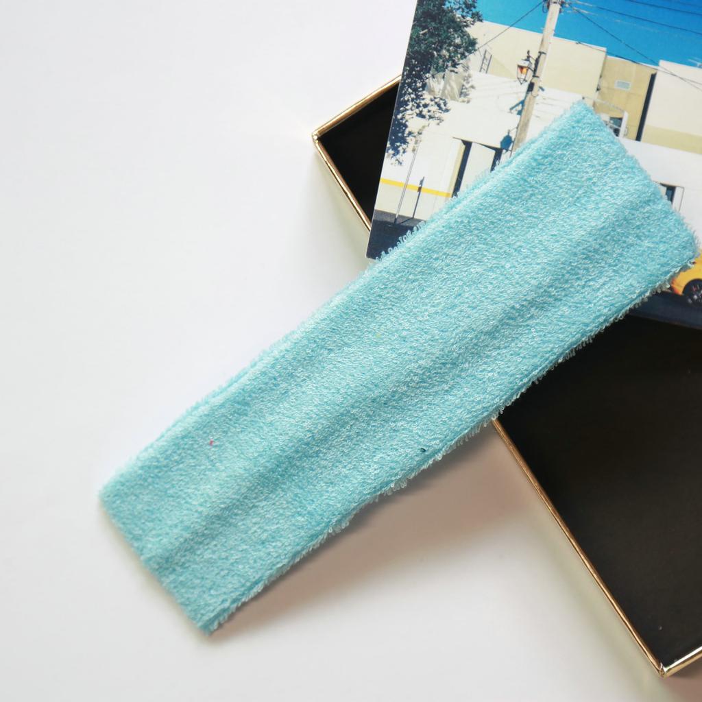 Towels Pure Cotton Yoga Basketball Sports Sweat-absorbing Headband European and American Hairband Face Washcotton Headband
