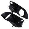 1 Pair Front Headlight Cover Air Intake Grille Inner Fairing Fit for Yamaha  R1 2009-2014 Motorcycle ABS Plastic Replacement Black