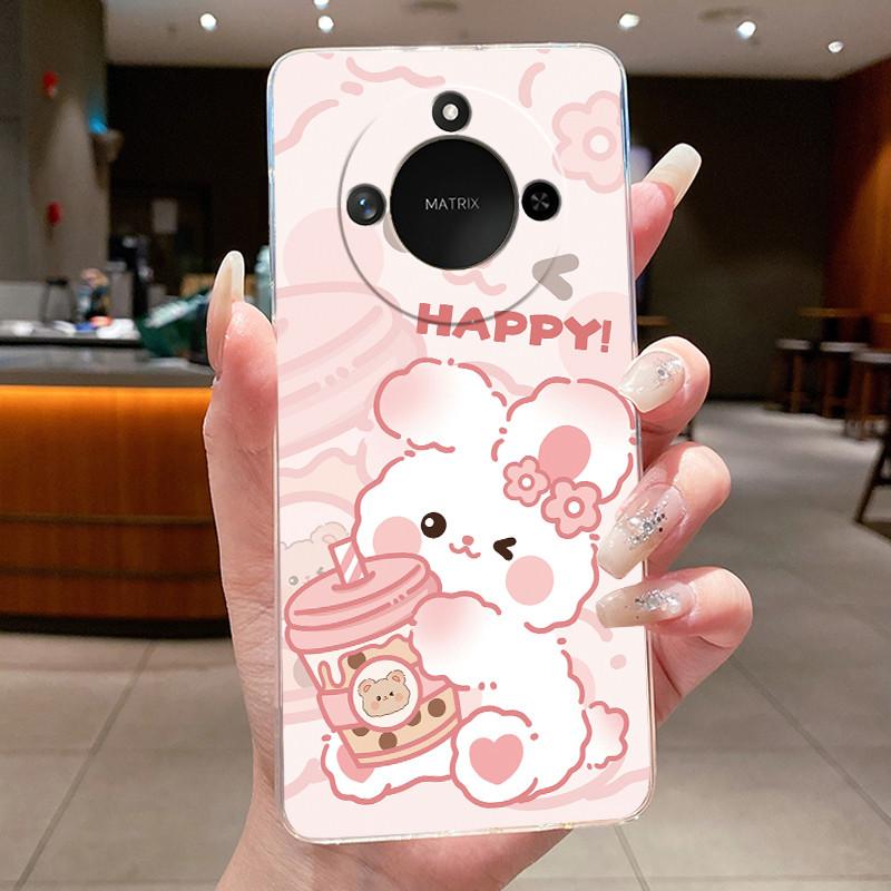 Casing For Honor X9c Smart 5G Luxury Dragon Cute Cool Boys Girls Phone Case Back Cover Honor X9cSmart Transparent Soft TPU Shell