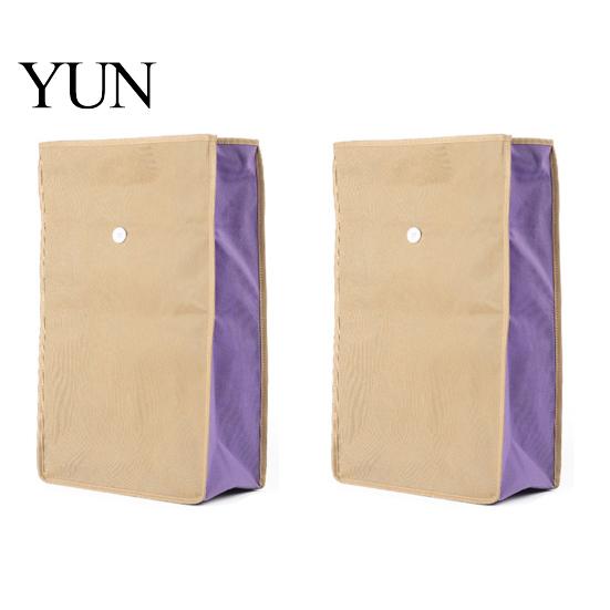 Vegetable Storage Bags Reusable Self Sealing Potato Onion Bags, Light Blocking Bag with Side Home Kitchen Supplies Zipper, Non-woven Fabric