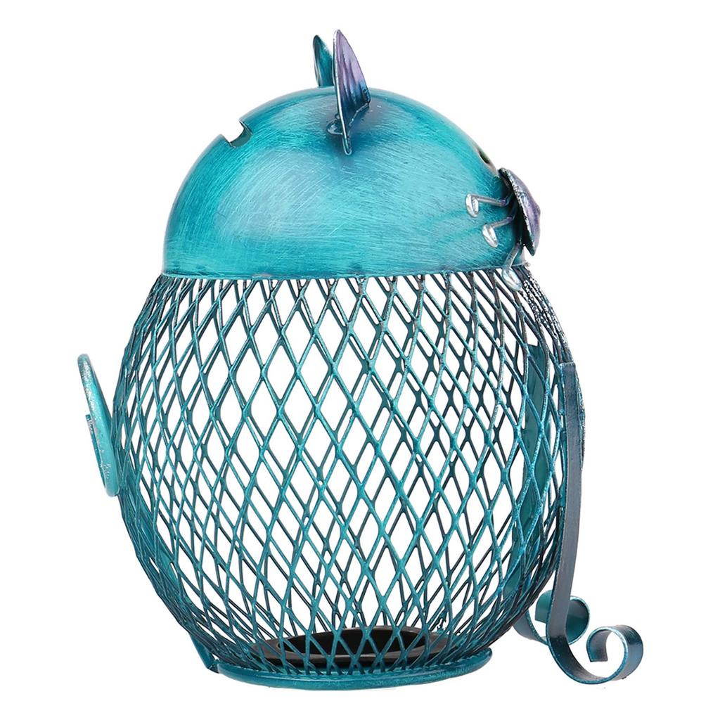 Dioche Bank, Cat Box Bank Animal Ornament Ornament Iron Art Ornament Crafts
