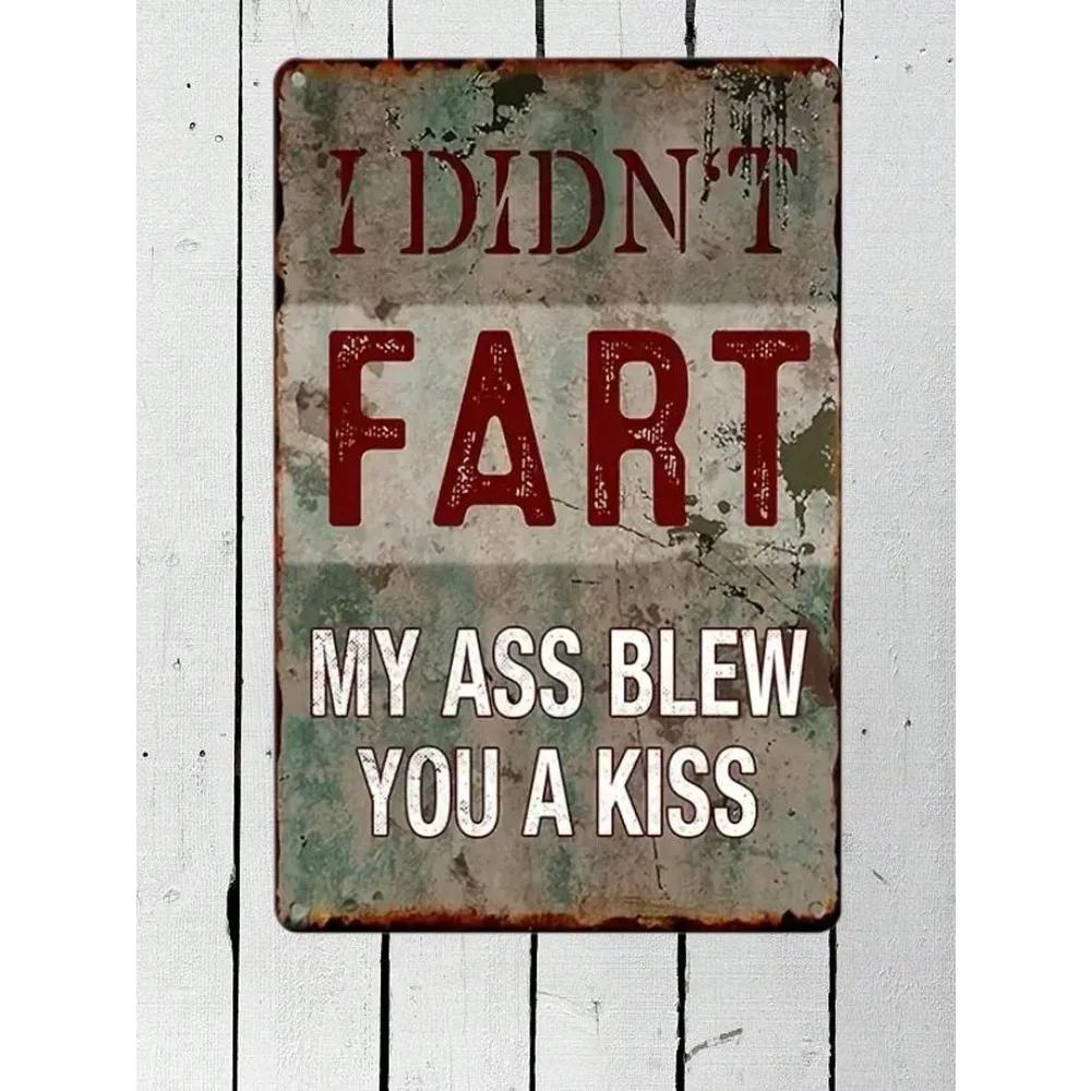 

Funny Vintage Metal Sign 8x12 Garage Bar Man Cave Decor Sarcastic Mens Bathroom Beer Art 20x30cm