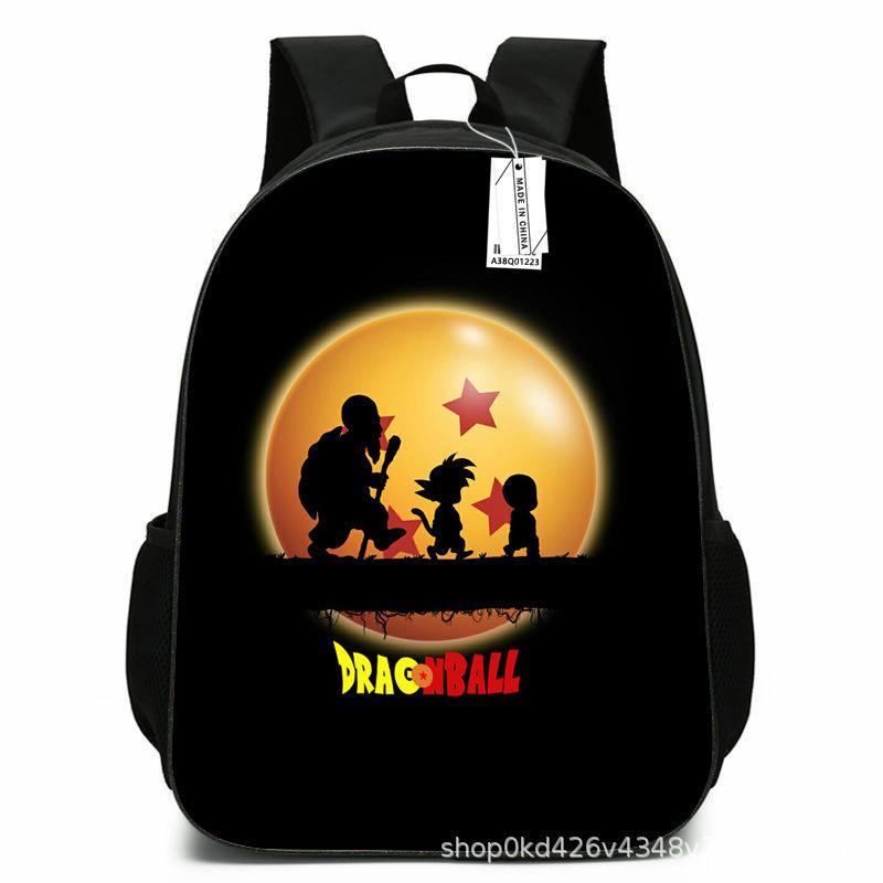 Dragon Ball Animation Cartoon School Bag Elementary and Secondary School Backpack Backpack Large Capacity Wukong Backpack