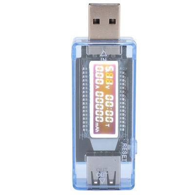 USB Power Meter USB Current Monitor USB 2.0 Interface Voltage Current Power Tester LED Backlight