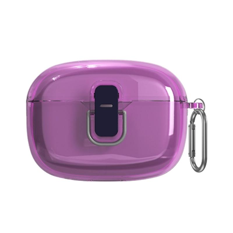 Secure Storage Case Convenient Carrying Cover TPU Protective Case with Hook Scratch Resistant for Vibe Beam/200TWS