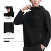 K-Boxing Men's Water-Resistant Hooded Business Casual Jacket NKDN3361