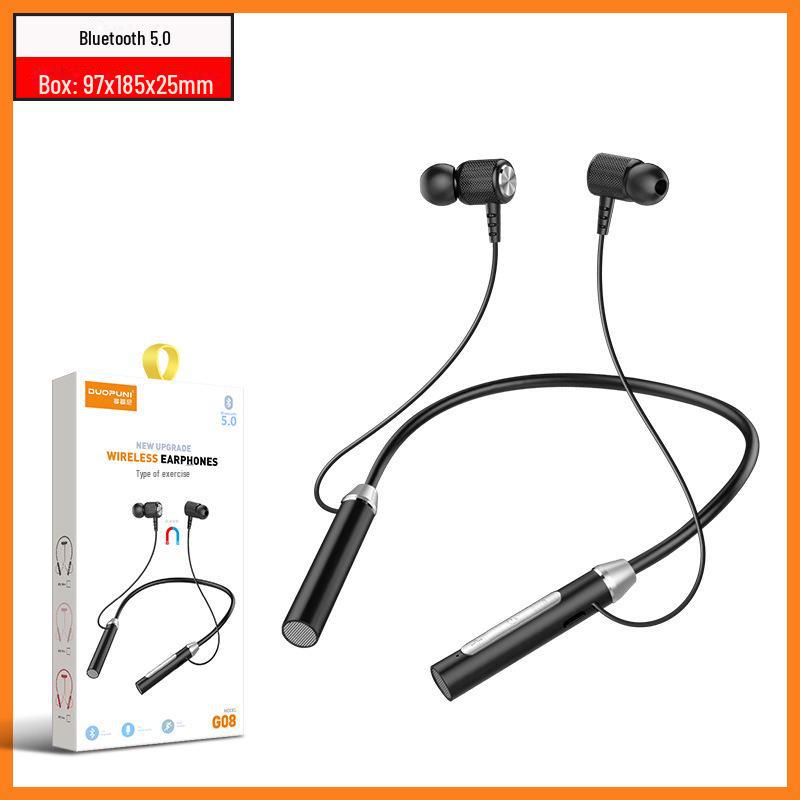 

Bluetooth-стерео з внутрішньовушними навушниками та шийним ободом: Справжній бездротовий зв язок, довговічний акумулятор для спорту та бігу. Official standard